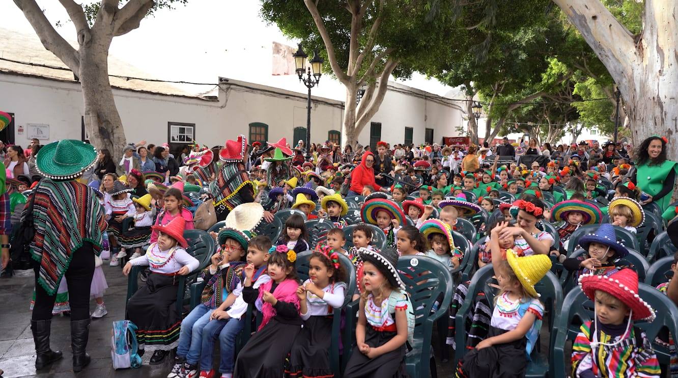 Haría celebra su carnaval inclusivo