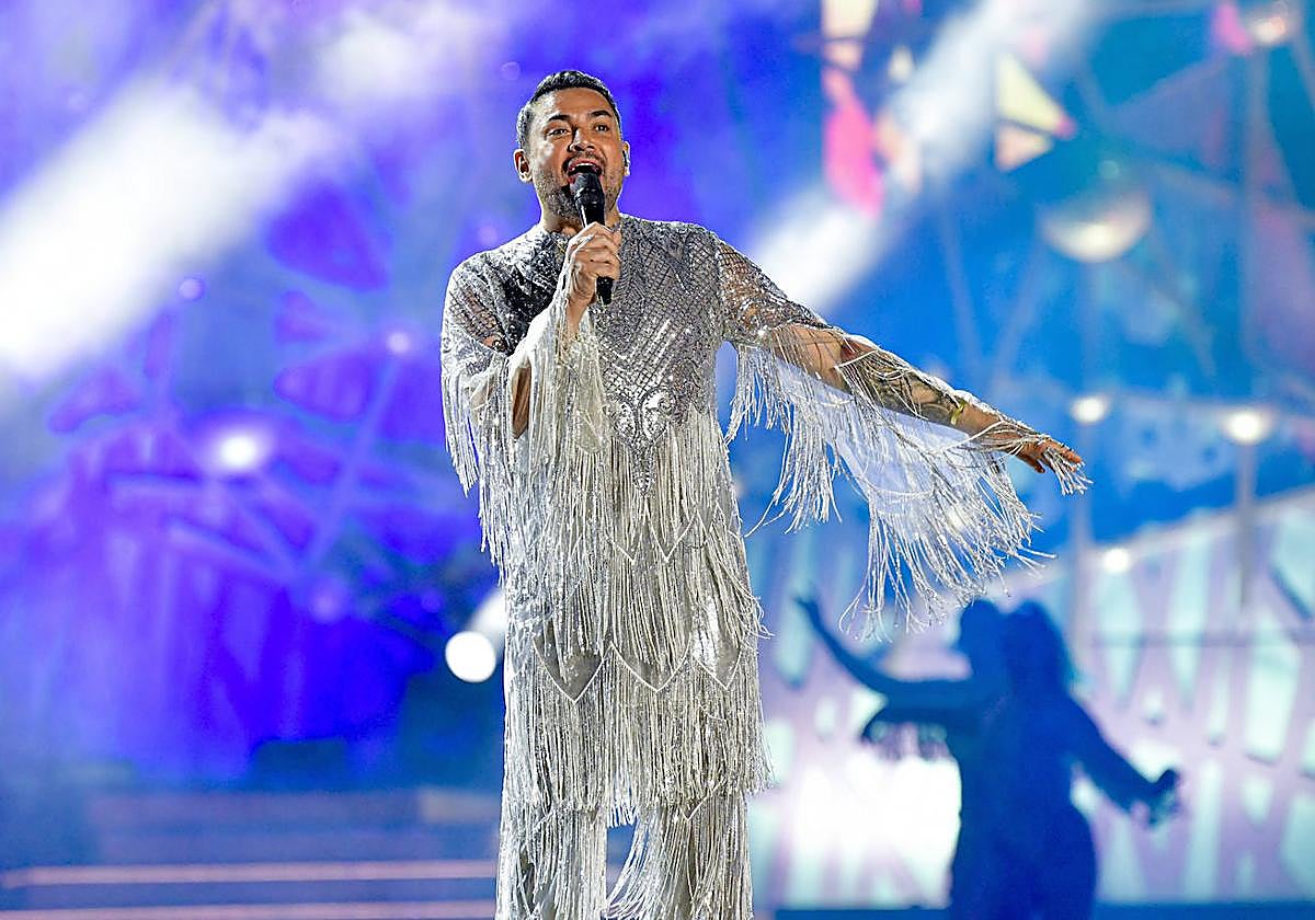 Manny Manuel, en el carnaval de Las Palmas de Gran Canaria