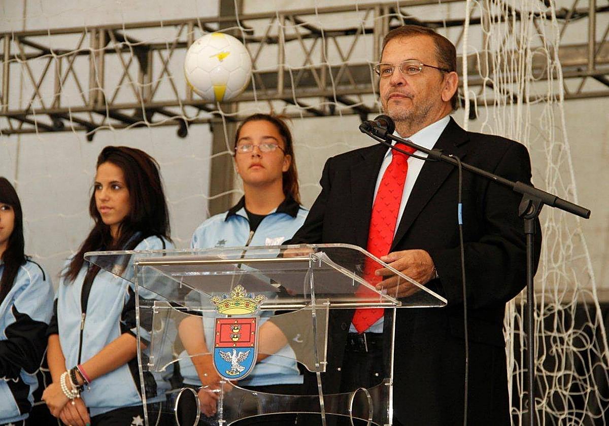 Jesús Lasso, durante un acto institucional.