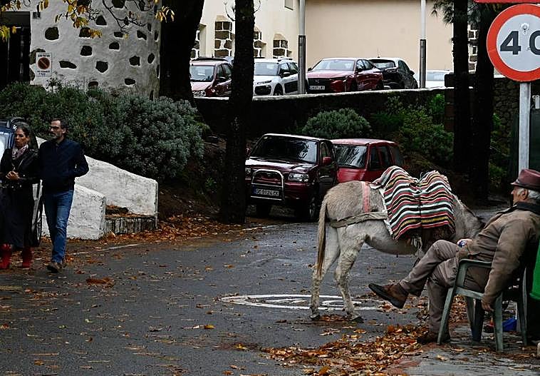 Imagen de archivo de la Cruz de Tejeda.