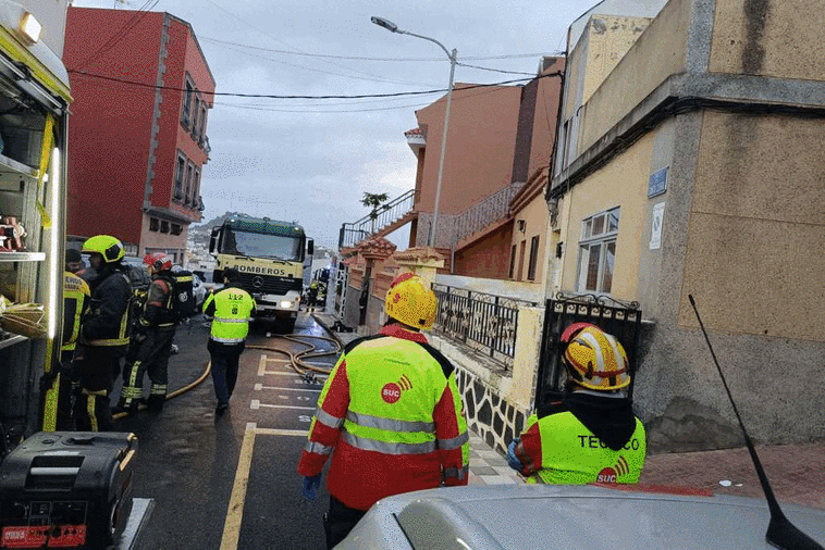Lugar donde se ha producido el incendio.