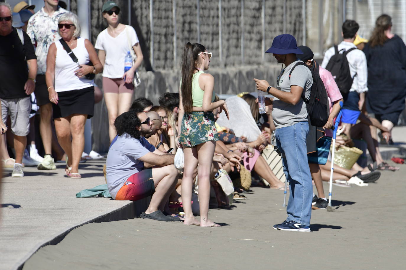 Paco León y Silvia Alonso ruedan una película en San Bartolomé de Tirajana