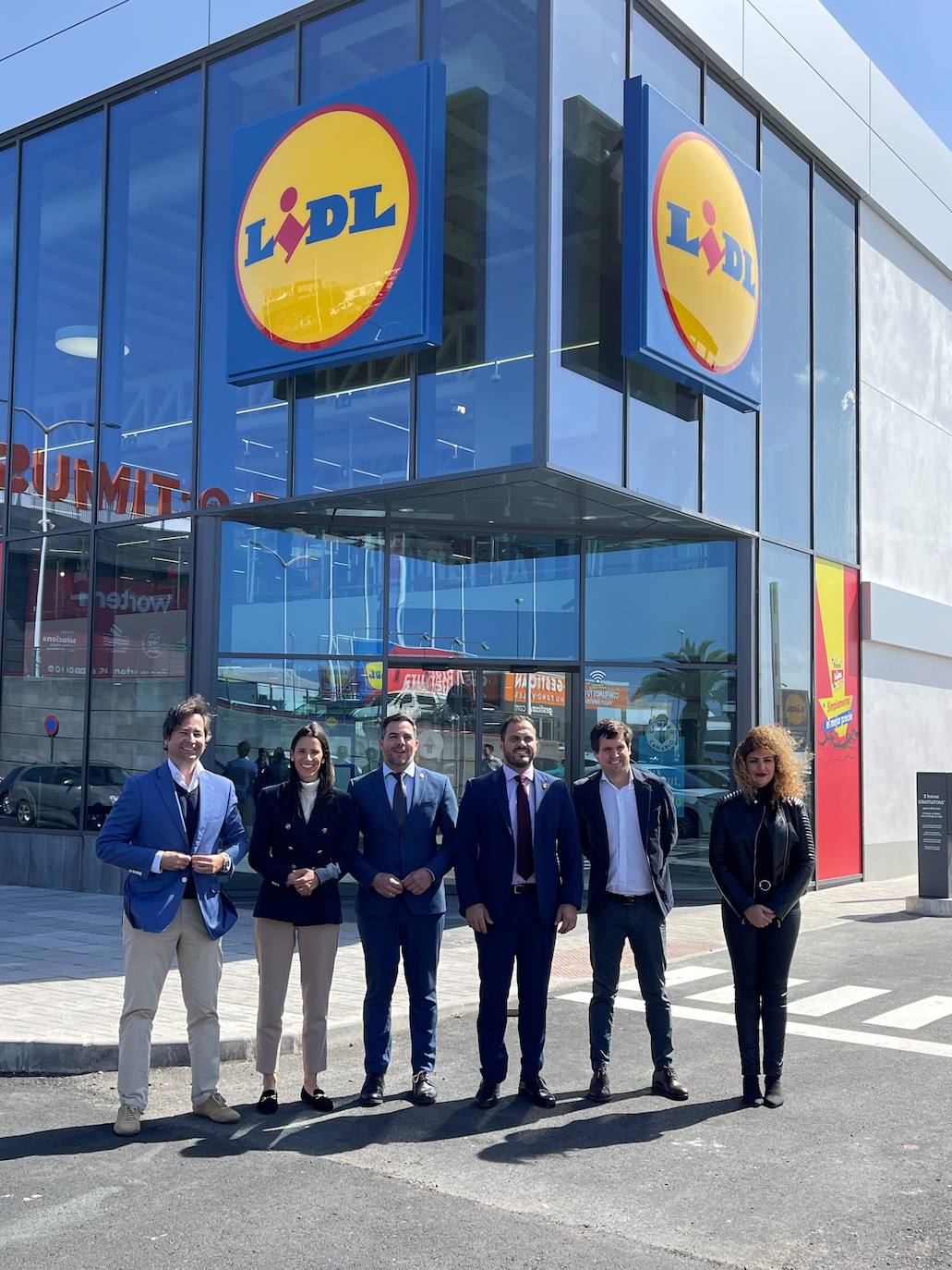 Otra imagen de la visita.