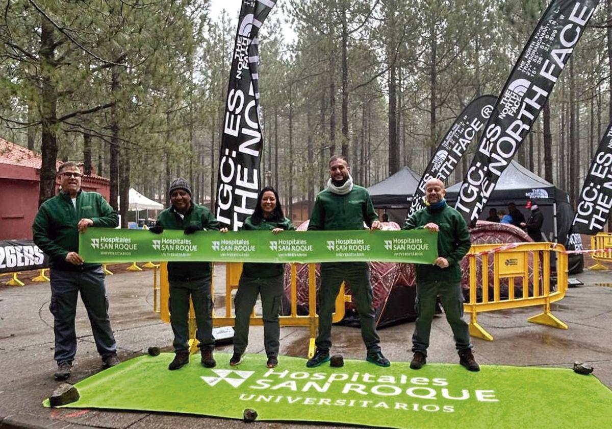 Hospitales Universitarios San Roque, servicio médico oficial de The North Face Transgrancanaria