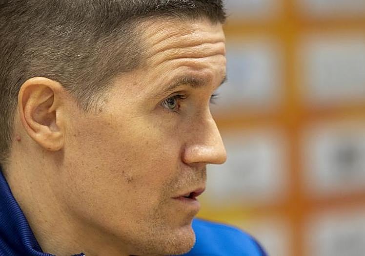 Lakovic, en rueda de prensa.