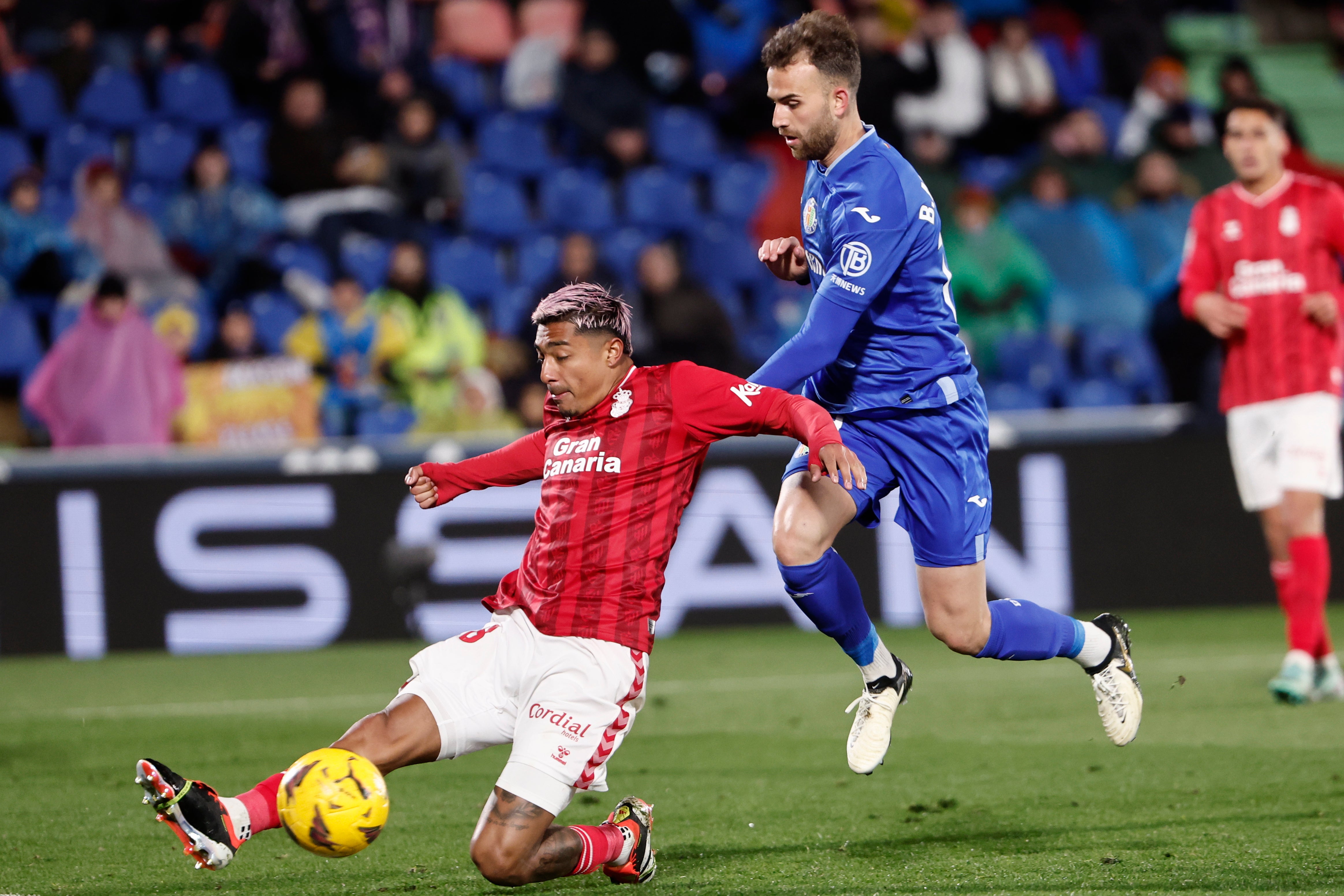 El Getafe-UD Las Palmas, en imágenes