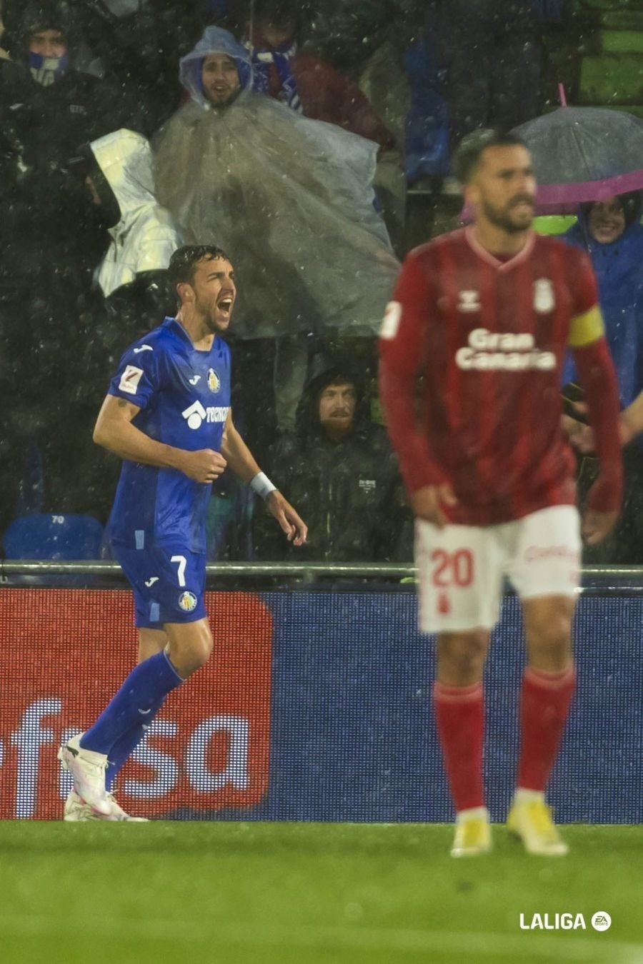 El Getafe-UD Las Palmas, en imágenes