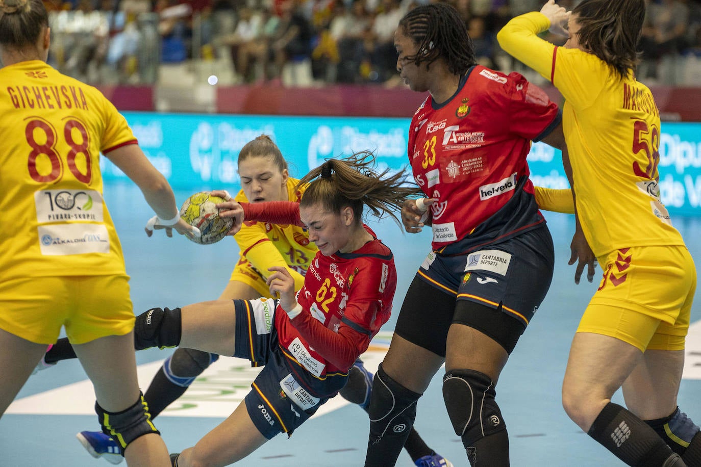 Lanzarote vibra con el pase de la selección española de balonmano al Campeonato de Europa