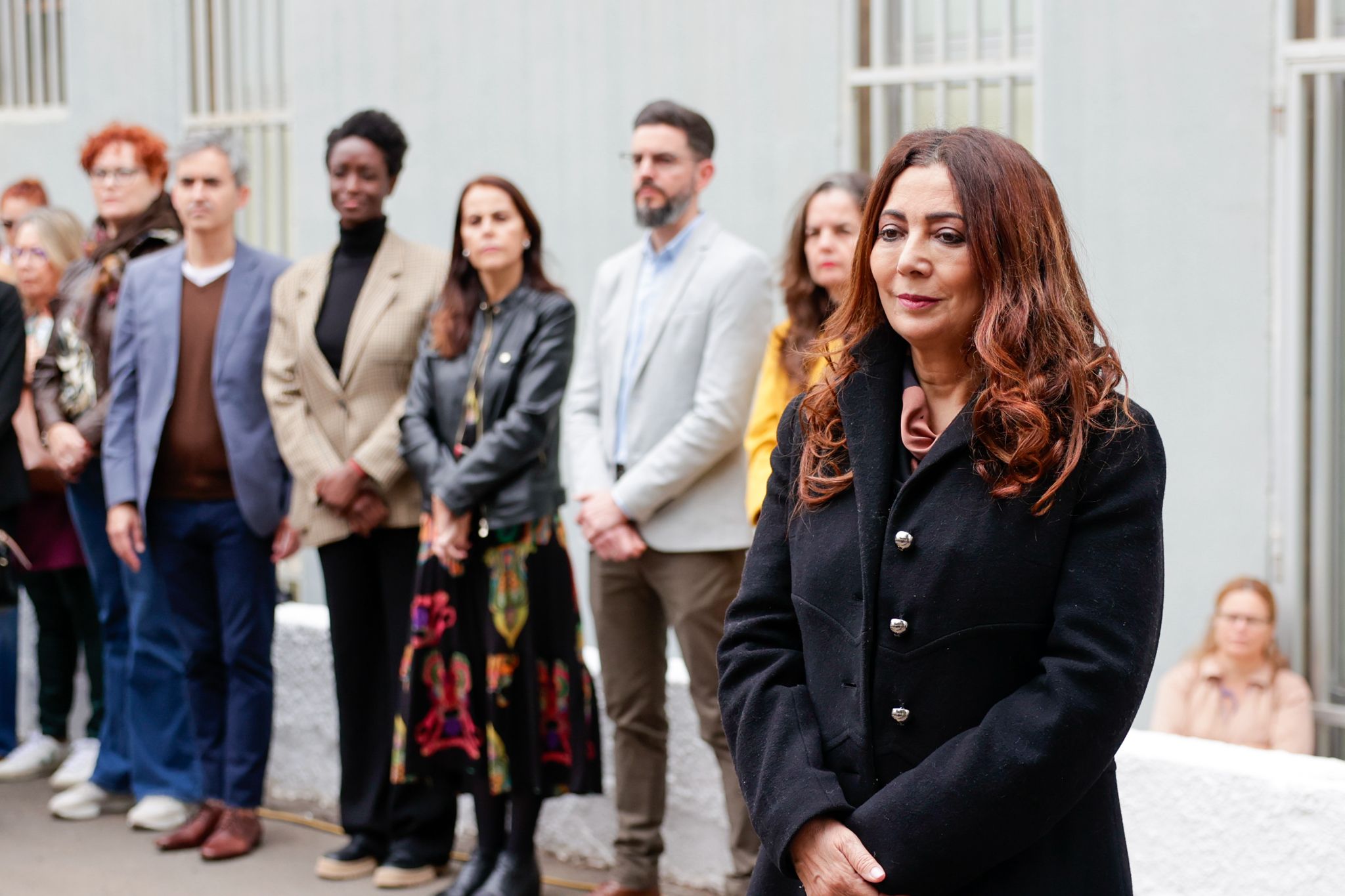 La visita de Ouided Bouchamaoui al IES Peréz Galdós, en imágenes