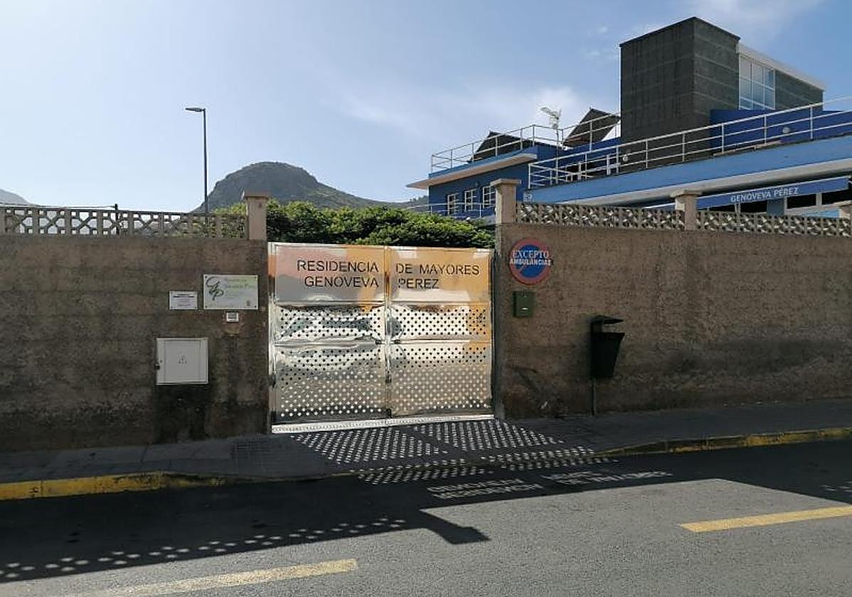 Imagen de archivo de la fachada de la Residencia Genoveva Díaz de Gáldar.