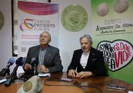 Francisco Rodríguez (i) y Manuel Da Silva (d) en la rueda de prensa ofrecida este martes.