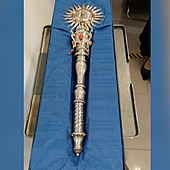 Aparece el cetro de la Reina del Carnaval de Maspalomas que había desaparecido