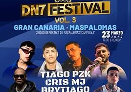 Brytiago se suma al cartel del festival DN7 Vol.3 en Maspalomas