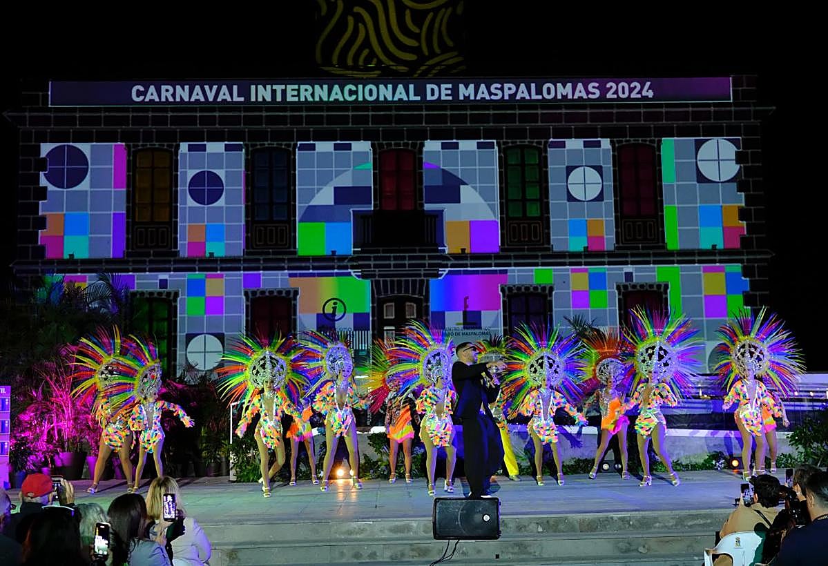 Magia y color para paladear el carnaval de Maspalomas
