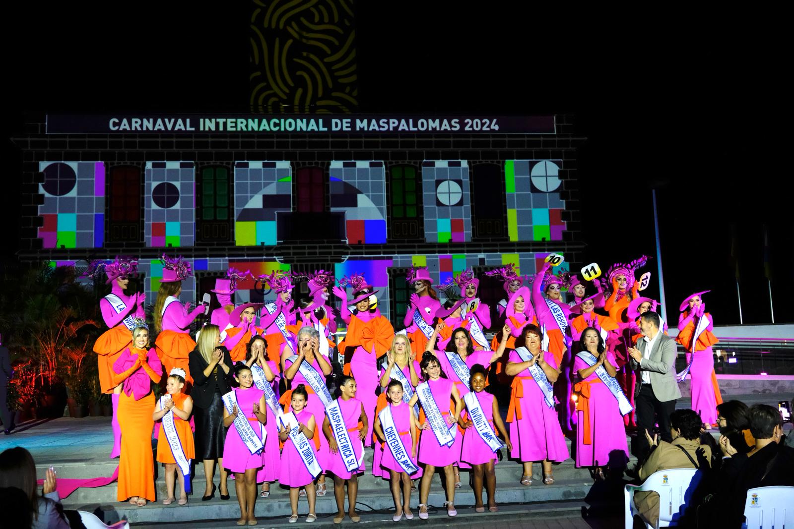 Magia y color para paladear el carnaval de Maspalomas
