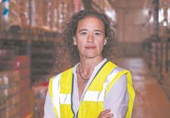 Yasmina Betancor, jefa del Centro Logístico en Lanzarote