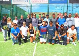 Todos los premiados del torneo celebrado en Tamaraceite.