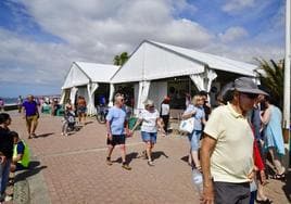 Imagen de la pasada edición de la Feria de Artesanía Primavera Sur.