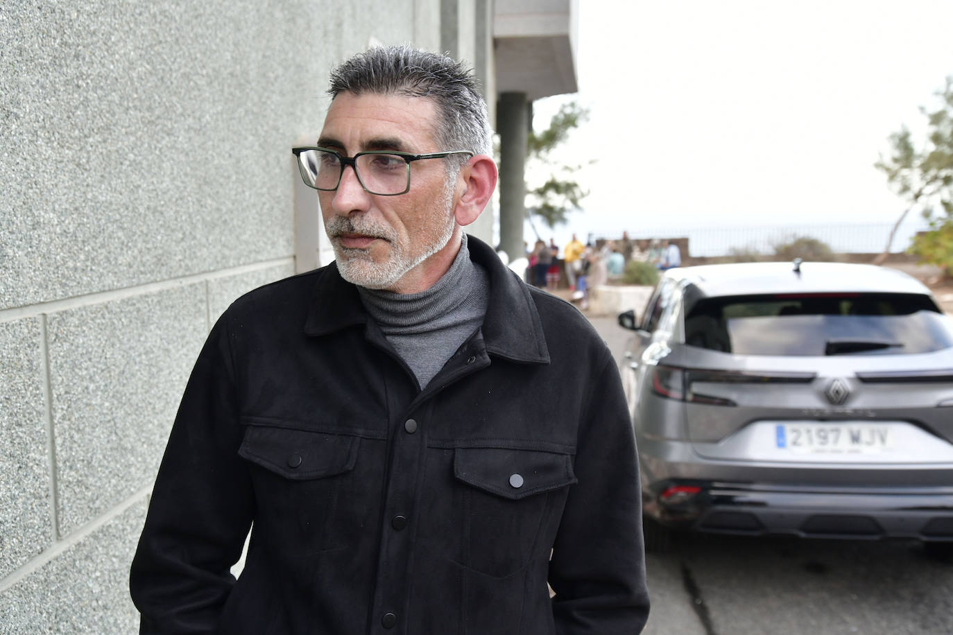 David, padre de Alejandro, uno de los dos menores desaparecidos.