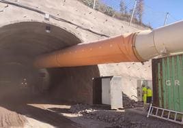 La excavación del túnel principal de acceso a la caverna de Salto de Chira ya está en marcha.
