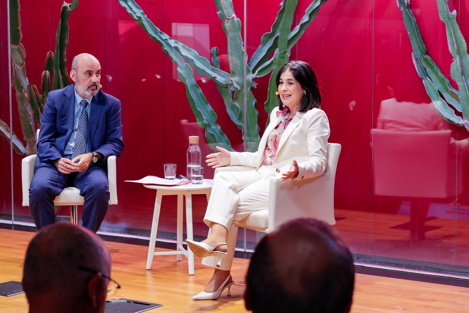Las imágenes del encuentro con Carolina Darias en CANARIAS7