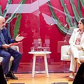 Las imágenes del encuentro con Carolina Darias en CANARIAS7