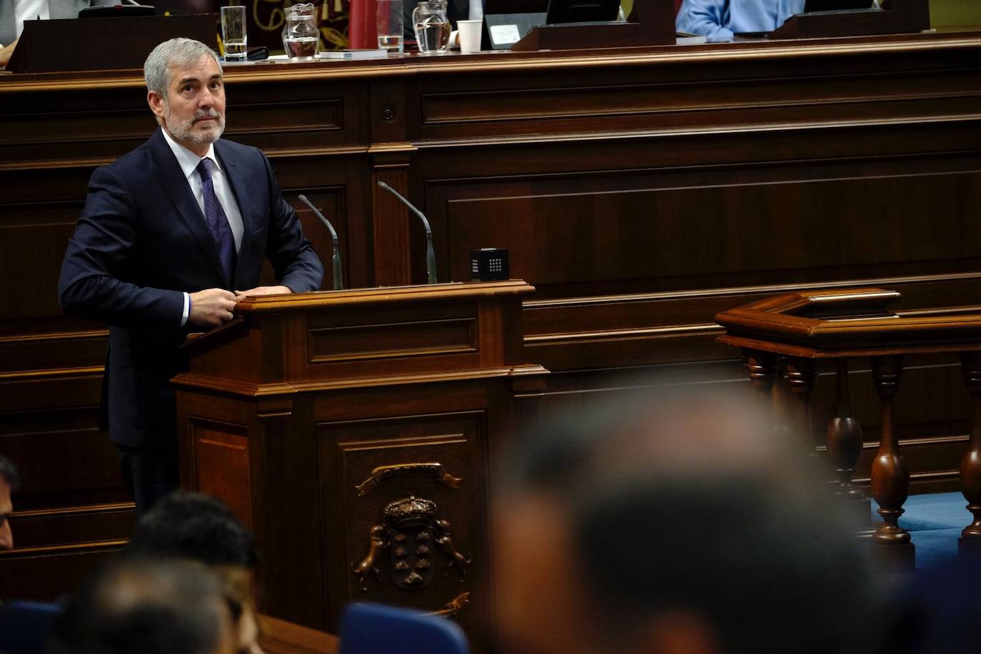 El debate del estado de la nacionalidad canaria, en imágenes