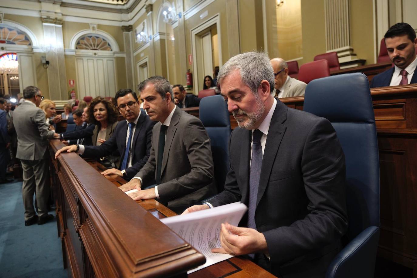 El debate del estado de la nacionalidad canaria, en imágenes