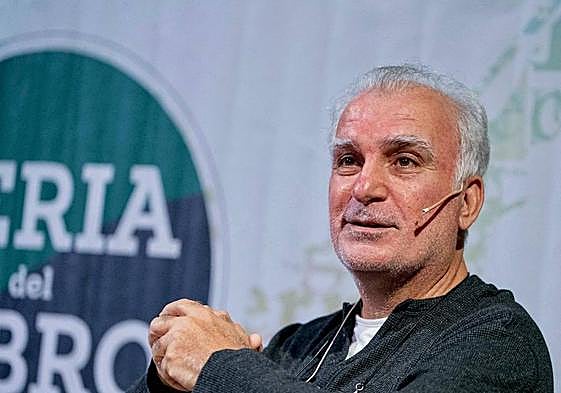 Aquiles García Brito, presidente de NACE y como tal participa en esta conferencia de asociaciones, en Soria.