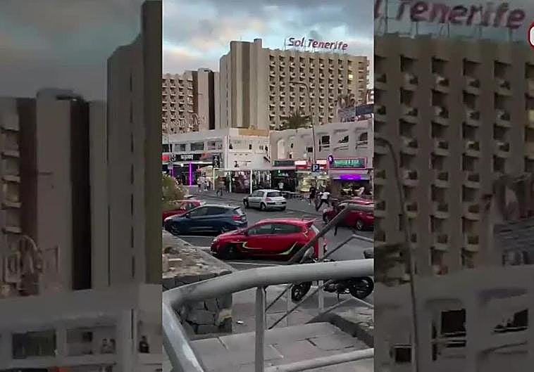 Batalla campal a pedradas a plena luz del día en Las Verónicas