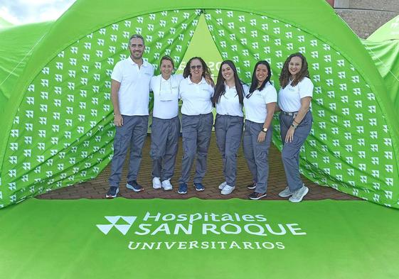 Hospitales Universitarios San Roque cuida de la salud de la Carrera de la Mujer por segundo año consecutivo