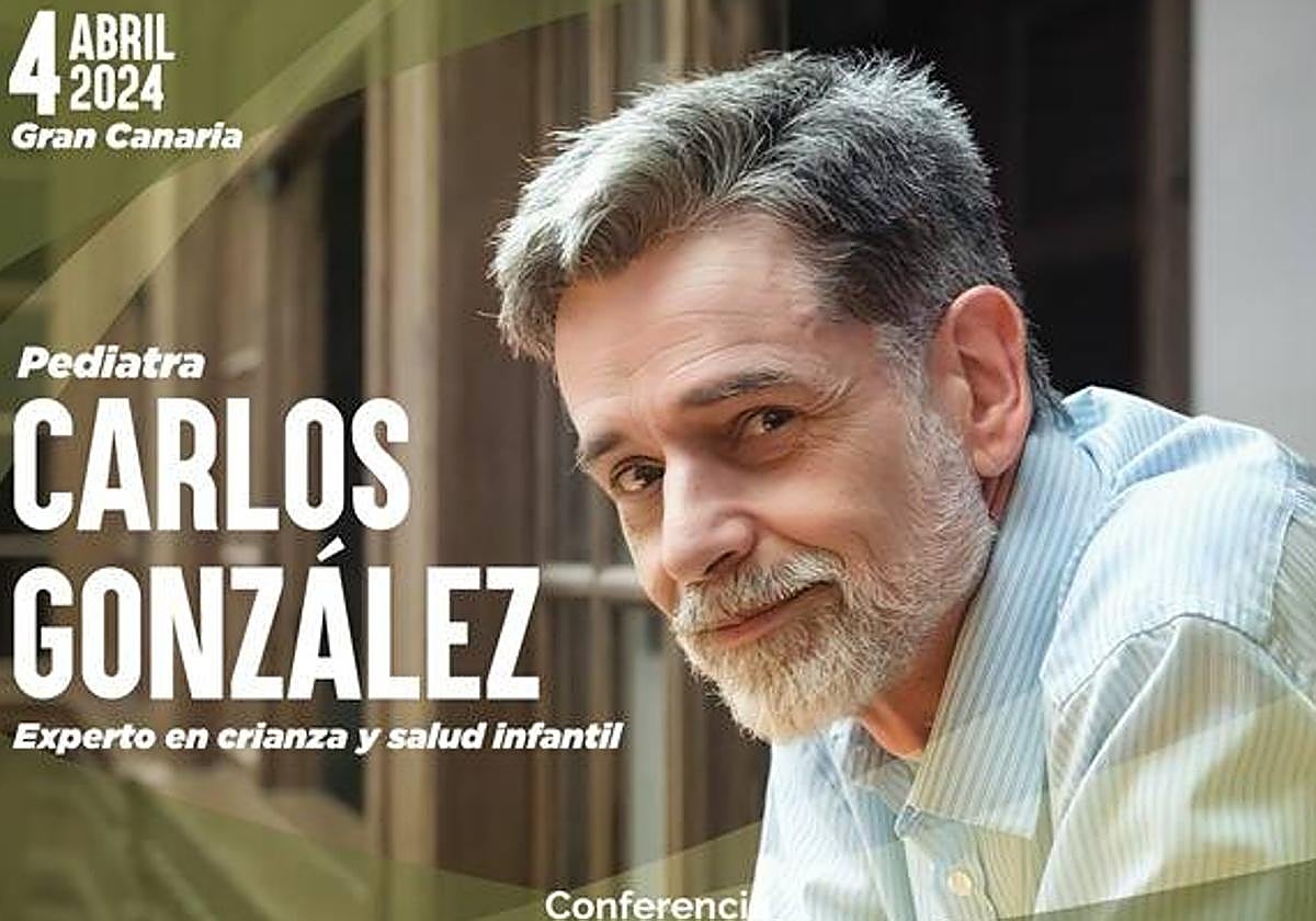 Cartel de la conferencia de Carlos González.