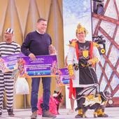 La simpática 'Niña' ganadora del carnaval canino de Maspalomas 2024