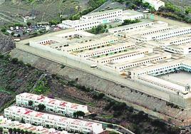 Imagen aérea del Centro Penitenciario Las Palmas I en Salto del Negro.