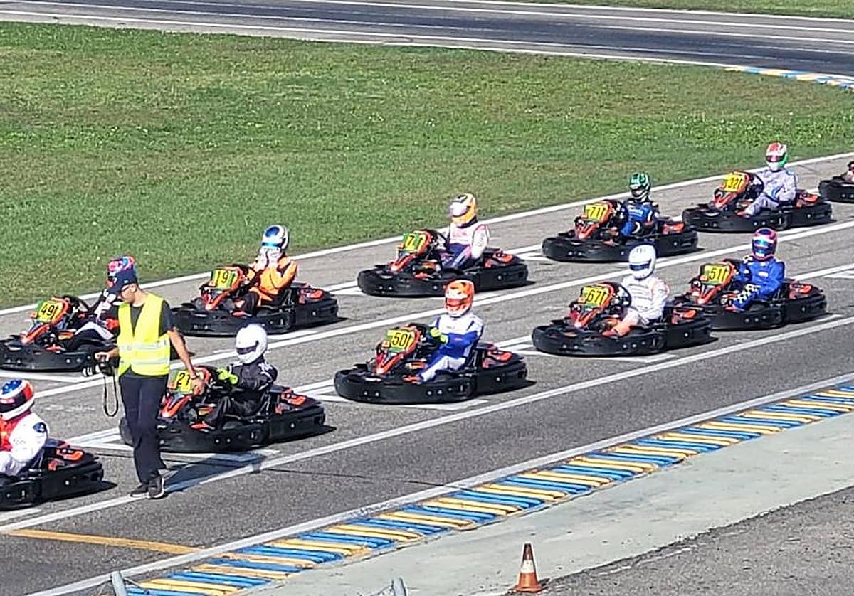 Participantes en las series PDM Endurance, corren este sábado en Italia, dando el salto a los circuitos europeos