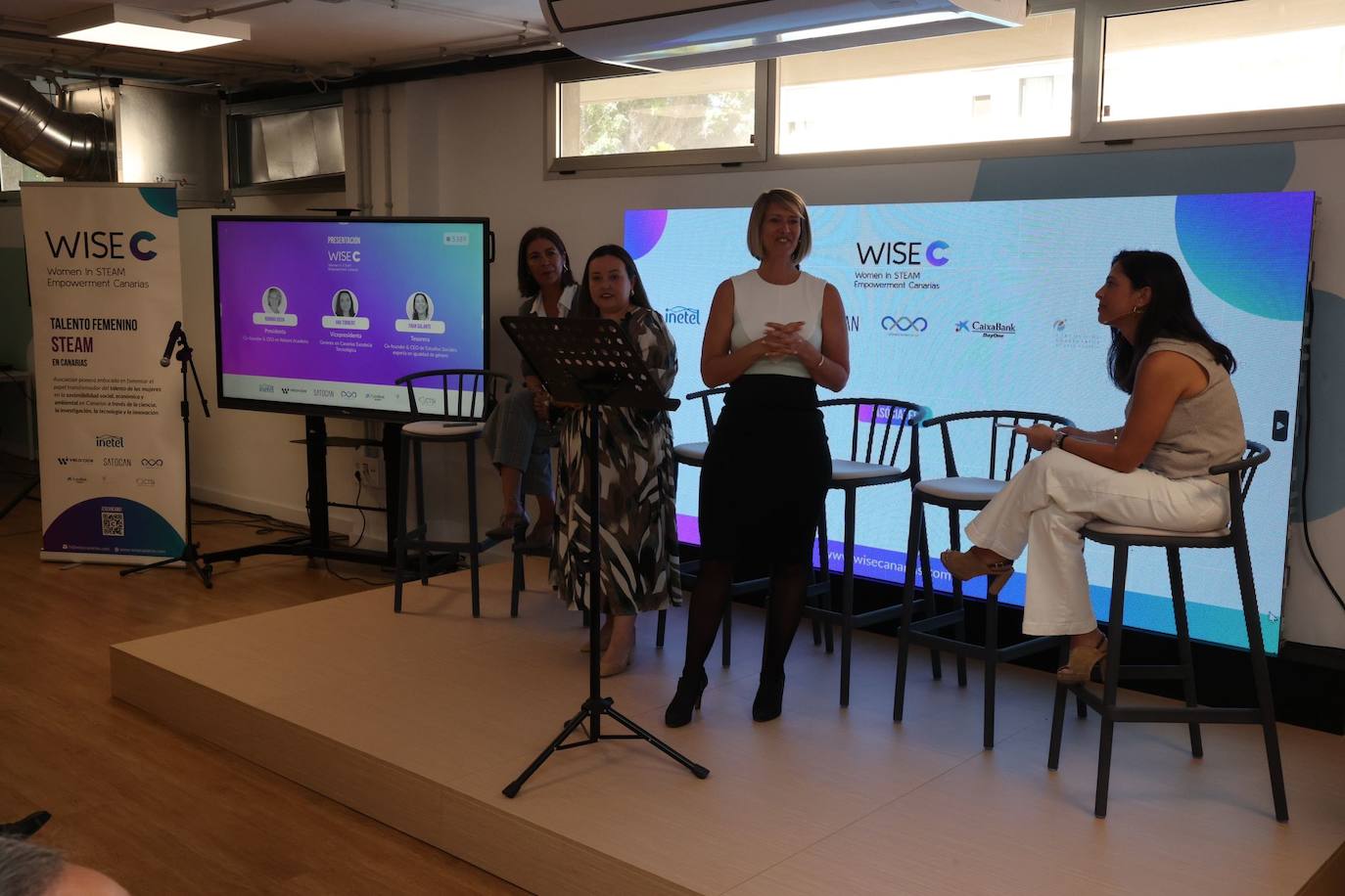 Las imágenes del nacimiento de Wise Canarias, primera asociación de mujeres STEAM de Canarias