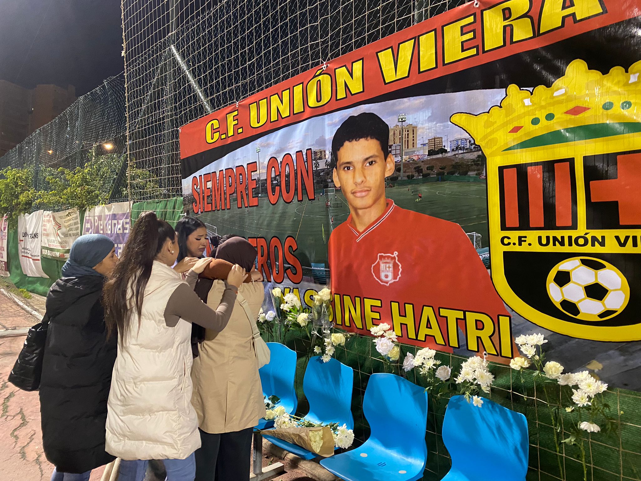 Lágrimas, emoción y apoyo para la familia de Yassine