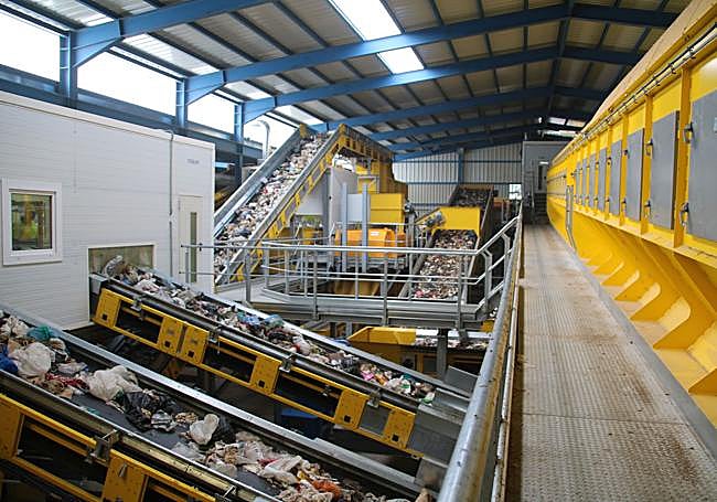 Planta de tratamiento Todo en Uno de la fracción resto del Ecoparque Sur.