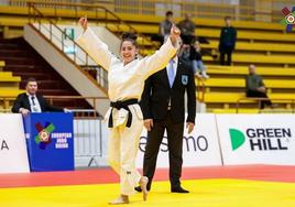 Zuleima, pletórica tras su éxito en tierras bálticas con una medalla que la encumbra.