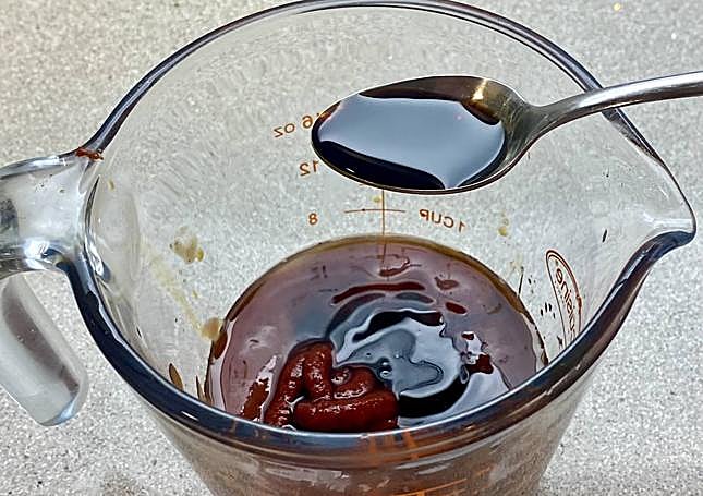 Incorporamos todos los ingreidientes de la salsa