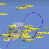 A plane bound for Paris lands urgently in Gran Canaria