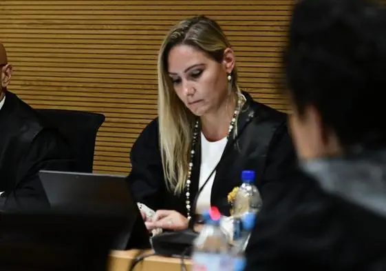 La magistrada Mónica Herreras.