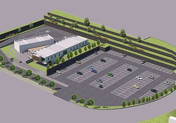 Detalle de la segunda fase con el parque de educación vial.