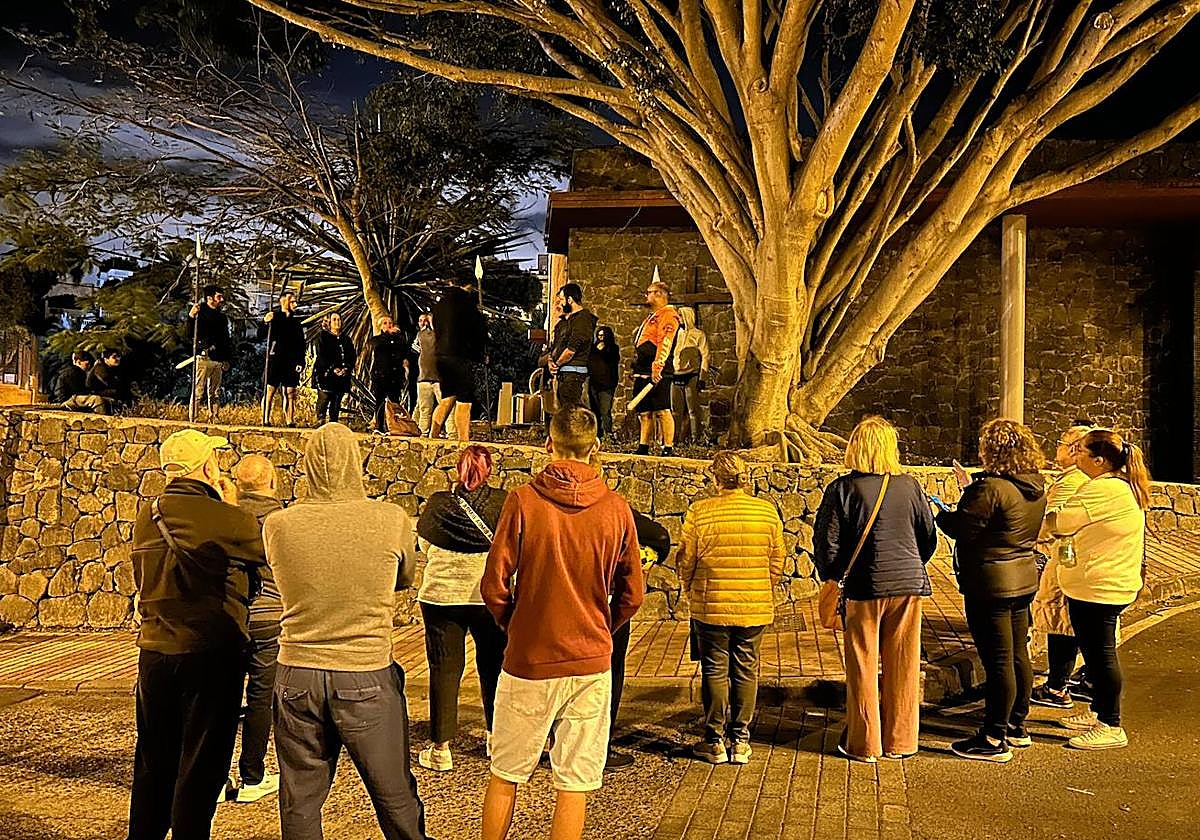 Imagen de uno de los últimos ensayos de la representación.