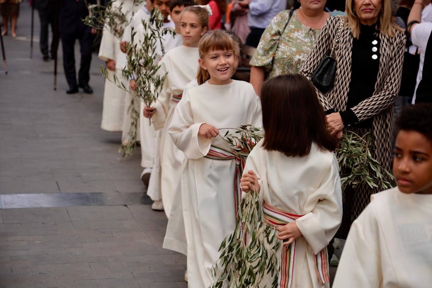 La procesión de La Burrita en la capital grancanaria, en imágenes