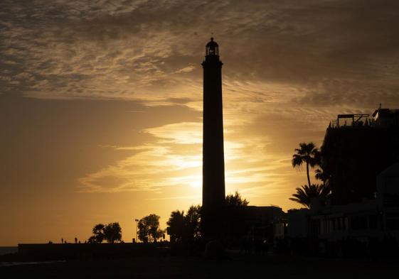 El Faro de Maspalomas, en una foto de archivo.