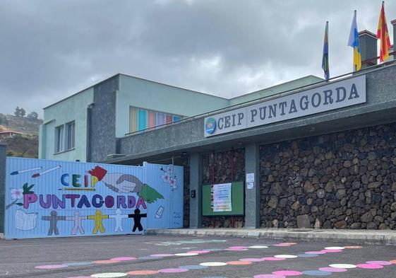 Imagen del blog del colegio Puntagorda, en la isla de La Palma.