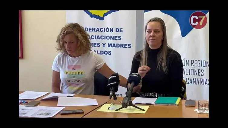 Rueda de prensa de Irene Valerón, madre del niño con autismo excluido de un viaje de fin de curso