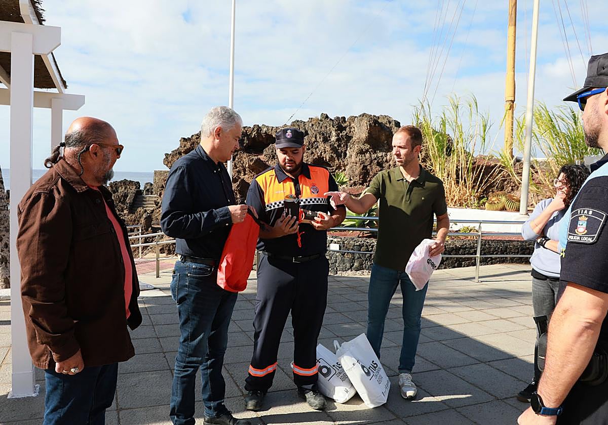 Estreno del material.