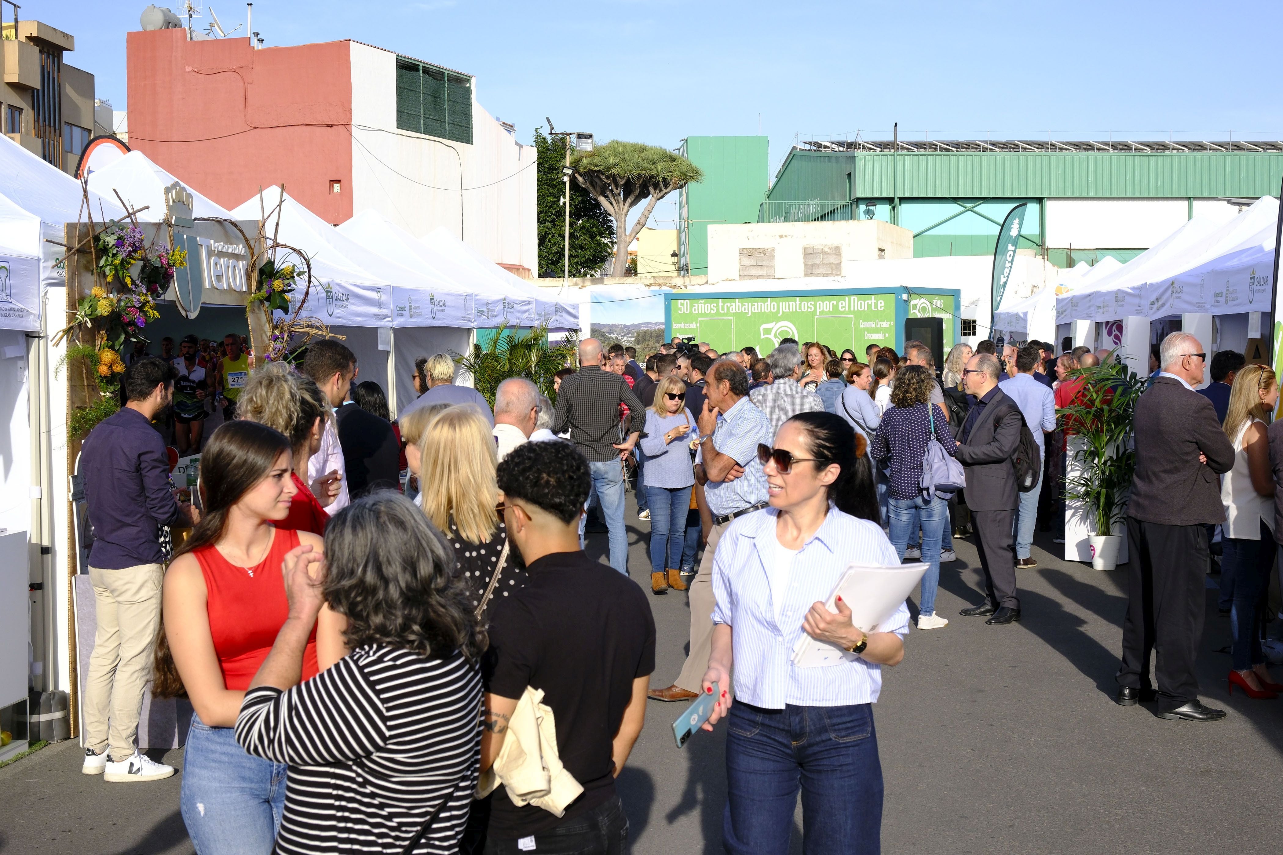 Inauguración de la feria Enorte en Gáldar